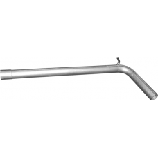 Труба средняя Сеат Кордоба/Ибица (Seat Cordoba/Ibiza)/Шкода Фабиа (Skoda Fabia)/Фольксваген Поло (VW Polo) 1.9TDi 2003-2009 (24.32) Polmostrow алюминизированная