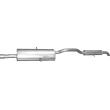 Глушник Крайслер Вояджер (Chrysler Voyager) 3.8i V6 2000-2007 (45.32) Polmostrow алюмінізований