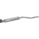 Резонатор БМВ 3 Е30 320/324 (BMW 3 E30 320/324) 2.0/2.4D 1983-1991 (03.29) Polmostrow алюмінізований