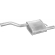 Глушник Форд Фокус (Ford Focus) 1.8i -16V седан 1998-2004 (08.610) Polmostrow алюмінізований