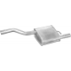 Глушник Форд Фокус (Ford Focus) 1.8i -16V седан 1998-2004 (08.610) Polmostrow алюмінізований