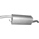 Глушник Форд Фьюжн (Ford Fusion) 1.2/1.4 16V 2002- (08.668) Polmostrow алюмінізований