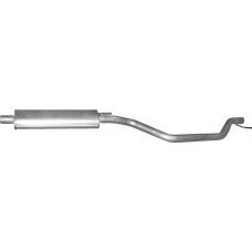 Резонатор Опель Сигнум/Вектра С (Opel Signum/Vectra C) 1.8 16V бензин 2003-2008 (17.75) Polmostrow алюминизированный