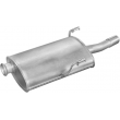 Глушитель Пежо 406 (Peugeot 406) 1.6i/1.8i kombi kat 1997-2001 (19.190) Polmostrow алюминизированный