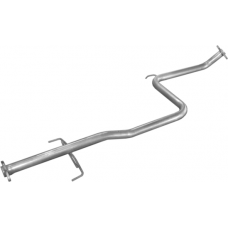 Труба середня Тойота Королла Е80 (Toyota Corolla Е80) 1.3/1.6 хетчбек/седан/універсал 1983-1989 (26.316) Polmostrow алюмінізований