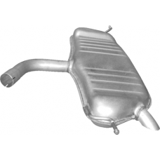 Глушитель Фольксваген Туран (Volkswagen Touran) 1.6 бензин 2003-2010 (30.150) Polmostrow алюминизированный