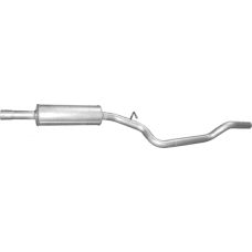 Резонатор Фольксваген Пассат Б6 (Volkswagen Passat B6)/ Пассат СС (Passat CC) 1.9TDi/2.0TDi 2005-2010 (30.55) Polmostrow алюминизированный