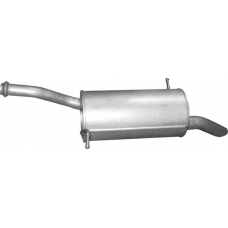 Глушник Сітроен Берлинго 2 (Citroen Berlingo 2) / Пежо Партнер 2 (Peugeot Partner 2) 1.6 HDi 2008-2010 (04.23) Polmostrow алюмінізований