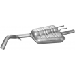 Глушник Форд Ескорт (Ford Escort) 1.8i -16V 1997-2001 (08.612) Polmostrow алюмінізований