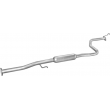 Резонатор Хонда Цивік 6 (Honda Civic 6) 1.4i 16V хечбек/седан 1996-2001 (09.55) Polmostrow алюмінізований