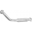 Приемная труба глушителя Хюндай Н-100 (Hyundai H-100) 2.5D 1993-2002 (10.103) Polmostrow алюминизированная