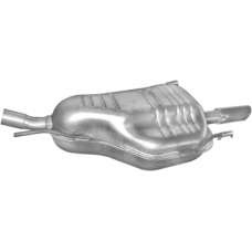 Глушник Опель Астра Г під хомут (Opel Astra G) 1.6i -8V/16V хечбек 2003 - (17.592) (Чернівці RK)