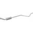 Резонатор Пежо 307/Сітроен С4 (Peugeot 307/Citroen C4) 1.6i-16V хетчбек 2001-2008 (19.203) Polmostrow алюмінізований
