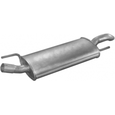 Глушитель Фольксваген Гольф 3 (Volkswagen Golf III) 1.9 Дизель хэтчбек  1993-1997 (30.101) Polmostrow алюминизированный