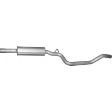 Резонатор Фольксваген Пассат Б6 (Volkswagen Passat B6)/ Пассат СС (Passat CC) 2.0TDi 2005-2010 (30.108) Polmostrow алюминизированный