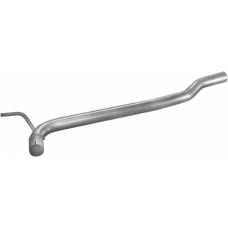 Труба средняя Фольксваген Транспортер 4 (Volkswagen Transporter IV) 1.9 TDi 1992-1995 (30.452) Polmostrow алюминизированная