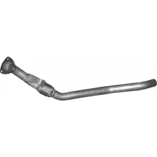 Труба приемная Ауди А4 Б6/Б7(Audi A4 B6/B7) 1.6 бензин 2000-2008 (01.24) Polmostrow алюминизированная