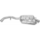 Глушник Форд Ескорт (Ford Escort) 1.8/2.0 16V kat 1991-1995 (08.130) Polmostrow алюмінізований