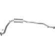 Резонатор Хонда Джаз (Honda Jazz) 1.2/1.4 8V 2001-2008 (09.122) Polmostrow алюмінізований