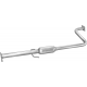 Резонатор Хонда Акорд (Honda Accord) 1.6/2.0 Aerodeck 1986-1989 (09.14) Polmostrow алюмінізований