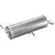 Глушник Пежо 307/ситроен С4 (Peugeot 307/citroen C4) 1.4/1.6i-16V хетчбек 2001-2008 (19.204) Polmostrow алюмінізований