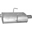 Глушитель Пежо 406 (Peugeot 406) 2.0 16V 97 - 04 (19.212) Polmostrow алюминизированный