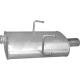 Глушитель Пежо 406 (Peugeot 406) 2.0 16V 97 - 04 (19.212) Polmostrow алюминизированный