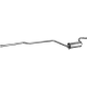 Резонатор Форд Эскорт (Ford Escort) 1.3 kat 87-88 (08.09) Polmostrow алюминизированный