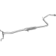 Резонатор Мазда 121 (Mazda 121) 87-90 1.3 (12.10) Polmostrow алюмінізований