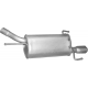 Глушник Опель Корса С (Opel Corsa С) 1.2/1.4/1.8 2000-2006/Опель Тигра (Opel Tigra) 1.4/1.8 2004 - (17.266) Polmostrow алюмінізований