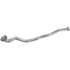 Приемная труба Опель Омега (Opel Omega) 2.3D 86-92 (17.500) Polmostrow алюминизированная