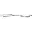 Резонатор Пежо 206 (Peugeot 206) CC 2.0i-16V 00-07 (19.242) Polmostrow алюмінізований