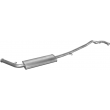 Резонатор Рено Трафик (Renault Trafic) 1.9D; 2.1D 1994-2001 (21.251) Polmostrow алюминизированный