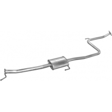 Резонатор Тойота Королла E90 (Toyota Corolla E90) 1.3 -12V 1987-1992 (26.100) Polmostrow алюмінізований