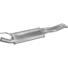 Глушитель Фольксваген Гольф 3 (Volkswagen Golf III) 1.9SDi/1.9TDI комби 94-99 (30.107) Polmostrow алюминизированный