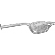 Резонатор Мерседес W124/T124 (Mercedes W124/T124) 2.5/3.0 TD 89-96 (13.39) Polmostrow алюминизированный
