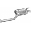 Резонатор Мерседес 190-W201 (Mercedes 190-W201) 87-93 2.5 турбо дизель (13.64) Polmostrow алюмінізований