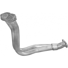 Труба приемная Опель Астра Ф/Вектра А (Opel Astra F/Vectra A) 1.7D 88-98 (17.426) Polmostrow алюминизированная