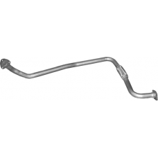 Труба приймальна Фольксваген Таро (Volkswagen Taro) 2.4D 89 - 95 (26.207) Polmostrow алюмінізована