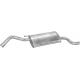 Глушник Форд Фієста (Ford Fiesta) 95-98 1.3I Courier kat (08.179) Polmostrow алюмінізований