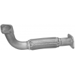 Прийомна труба Форд Мондео 3 (Ford Mondeo 3) 2.0 DCi/TDCi 2000-2004 (08.536) Polmostrow алюмінізована