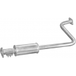 Резонатор Хонда Акорд (Honda Accord) 2.0 12V/16V kat 1986-1990 (09.19) Polmostrow алюмінізований
