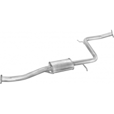 Резонатор Мазда 323, 323 Ф1 (Mazda 323 , 323 F1) 1.8i 89-94 (12.72) Polmostrow алюминизированный