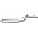 Глушитель Джип Гранд Чероки (Jeep Grand Cherokee) 4.0 1995-1998 (43.08) Polmostrow алюминизированный