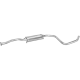 Резонатор Форд Ескорт (Ford Escort) 1.6 16V 1995-2001 (08.115) Polmostrow алюмінізований