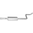 Резонатор Митсубиси Кольт/Смарт Форфоур (Mitsubishi Colt/SMART FORFOUR) 1.1/1.3 2004-2012 (14.06) Polmostrow алюминизированный