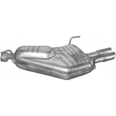 Глушник Опель Вектра Б (Opel Vectra B) 2.5/2.6 бензин 1995-2002 (17.282) (Чернівці RK)