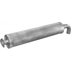 Глушник Фольксваген Транспортер (Volkswagen Transporter) 2.1 KAT 85-90 (30.216) Polmostrow алюмінізований