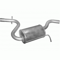 Резонатор Шкода Октавиа (Skoda Octavia) II 1.6 FSi (24.85) Polmostrow алюминизированный